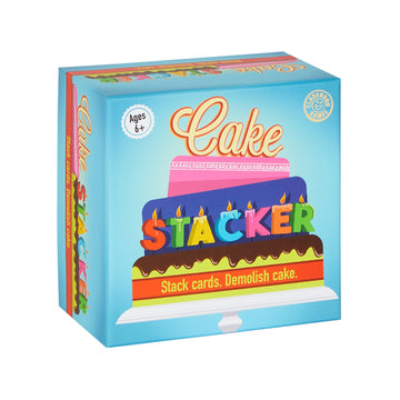 Cake Stacker Game, stack cards, demolish cake | Party games | Celebration Box nz 