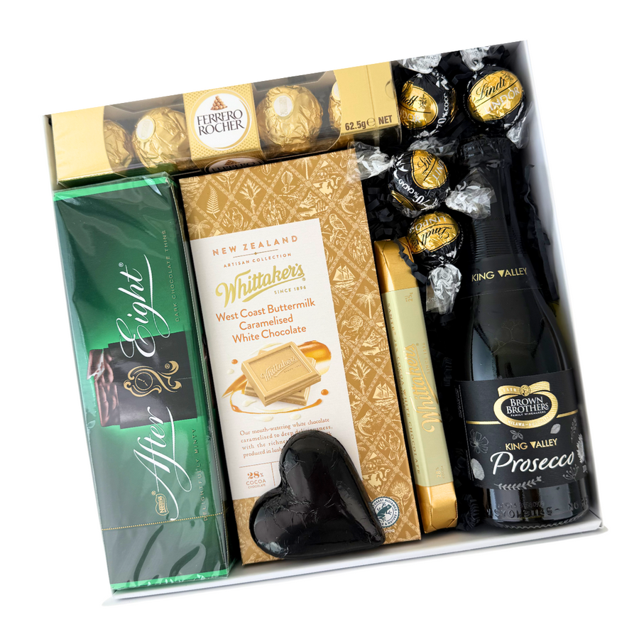 Prosecco and Chocolate Gift Boxes NZ | After Eight Treats | Gift Box NZ | Celebration Box NZ