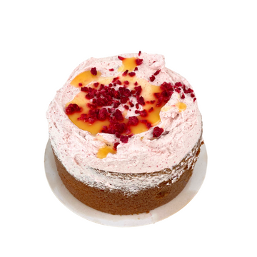 Lemon and Raspberry Cake | Celebration Box Delivered NZ Wide | Mini Birthday Cake 