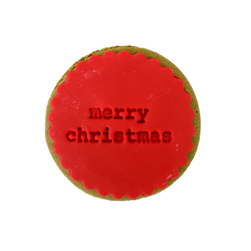 Merry Christmas Christmas Cookie | Delivered NZ Wide | Add to your gift box order for christmas | Celebration box NZ