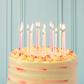 Pastel Birthday Party Candle | Delivered NZ Wide | Birthday Party Collection | Birthday Gift Boxes | Celebration Box NZ