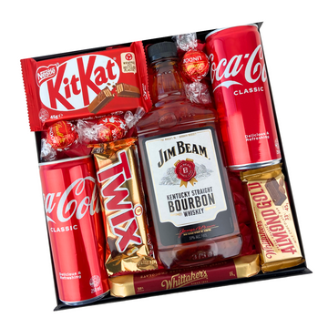 Jim Beam Bourbon Mens Gift Box | Father's Day Gifts | Celebration Box NZ