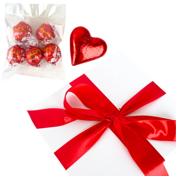 Red Ribbon and Chocolate Bundle Gift | Add to your gift box | Celebration Box NZ