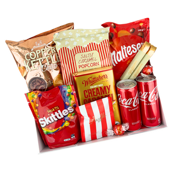 The perfect gift box for a movie night | Filled with all snacks and treats perfect for a movie  night | Celebration Box NZ