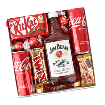 Jim Beam Bourbon Mens Gift Box | Father's Day Gifts | Celebration Box NZ