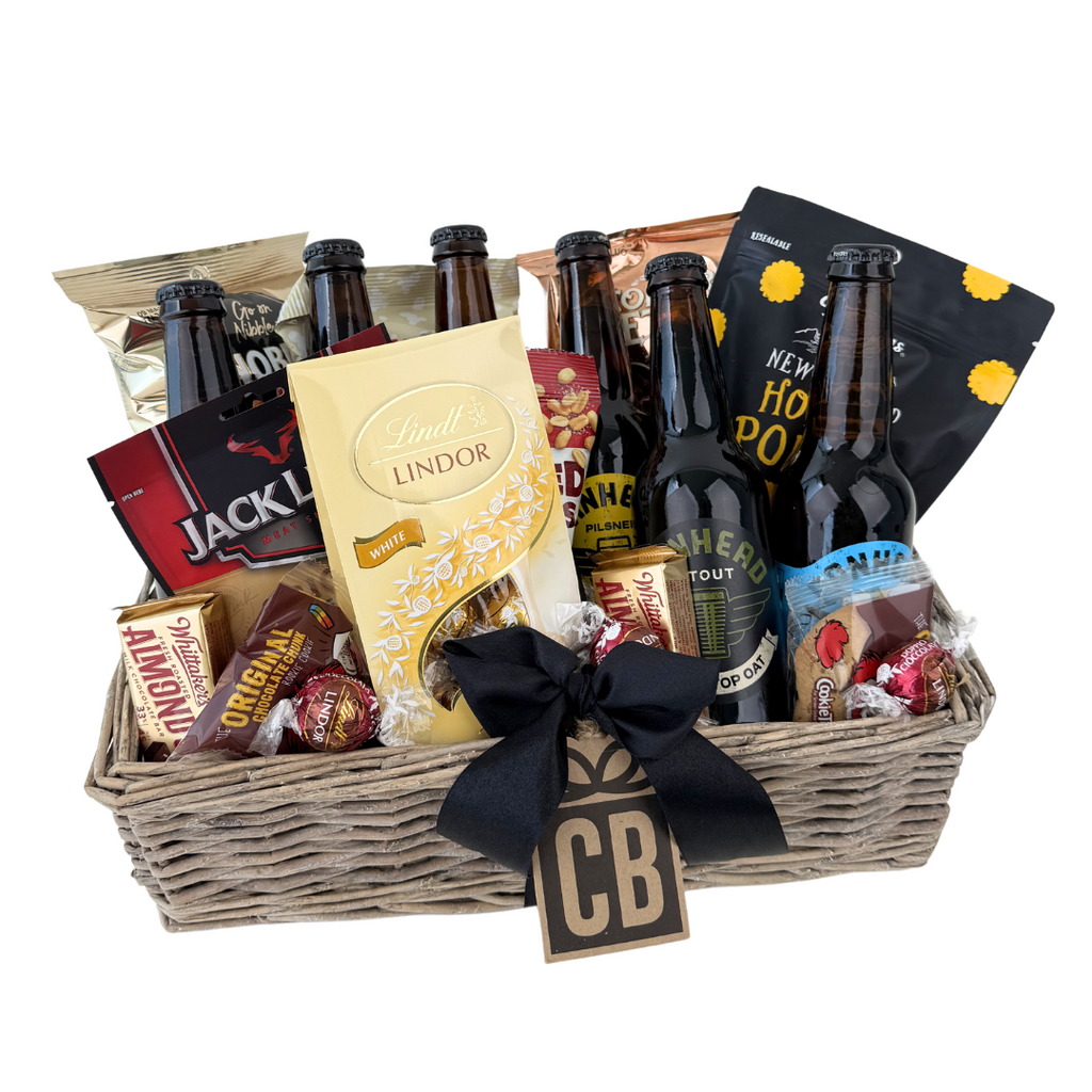 Craft Beer Hamper | Mens hampers | Beer and snack hamper | Celebration Box NZ