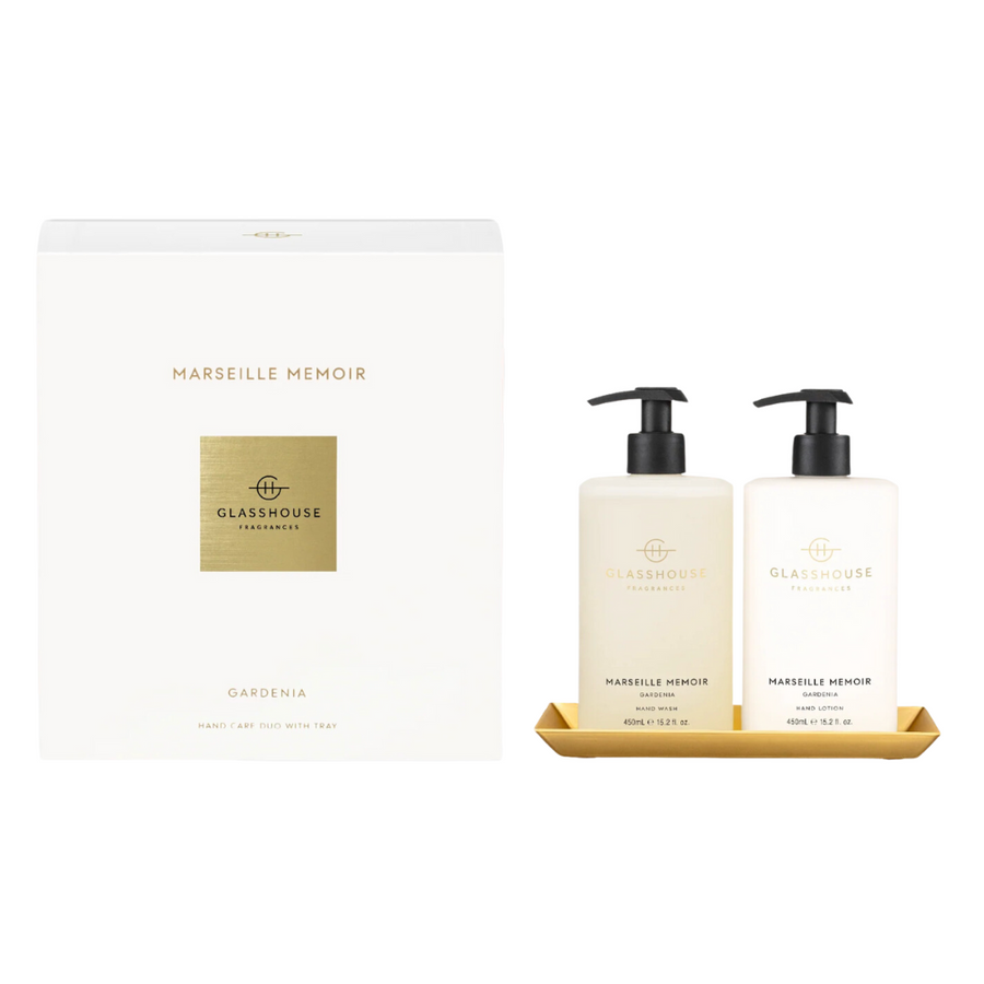 Glasshouse Hand Care Duo Mareille Memoir | Celebration Box NZ