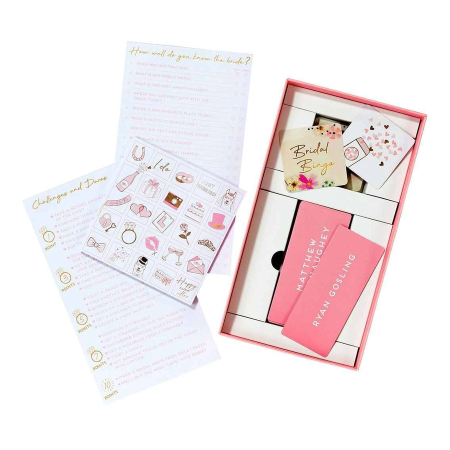 Bridal Shower Games Collection | Hens Do Games Night | Wedding Games | Celebration Box NZ