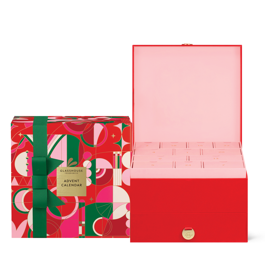 Christmas Glasshouse Fragrances Advent Calendar 2024. Delivery NZ Wide and Auckland Same Day, 7 Days a Week.