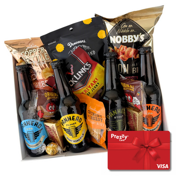 Craft Beer Gift Box with Visa Prezzy Card | Celebration Box NZ