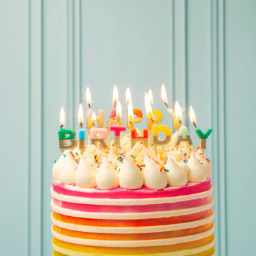 Happy Birthday Cake Candles | Delivered NZ Wide | Birthday Party Collection | Birthday Gift Boxes | Celebration Box NZ