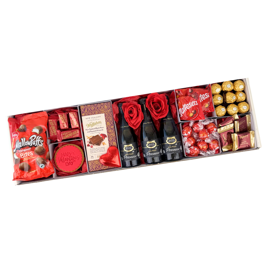 Valentine's Day Sharing Gift Box | Date night gift box | Celebration Box - Delivery NZ Wide