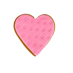 ADD ON: "PINK LOVE HEART" COOKIE